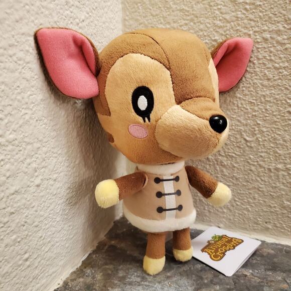 Plush - Fauna 7-inch (NEW) - Animal Crossing - Nintendo - Picture 1 of 9